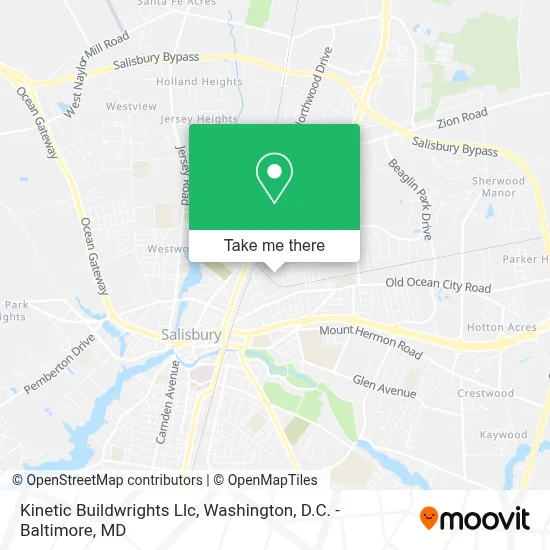 Kinetic Buildwrights Llc map