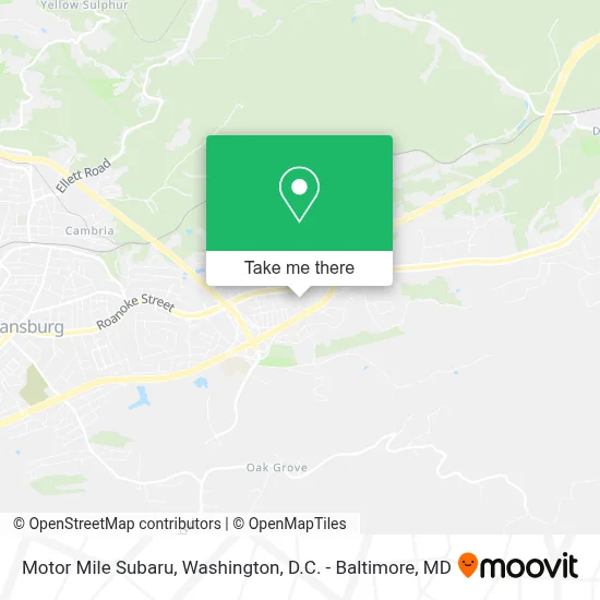Motor Mile Subaru map