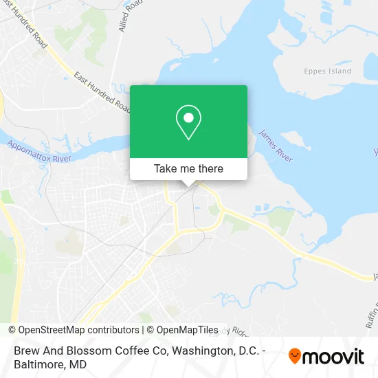 Brew And Blossom Coffee Co map