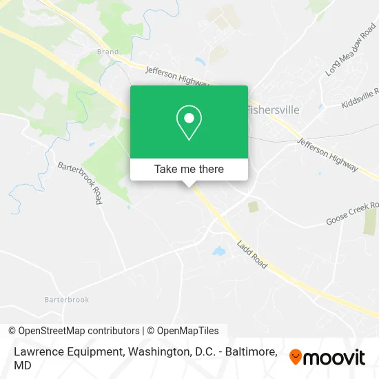 Lawrence Equipment map