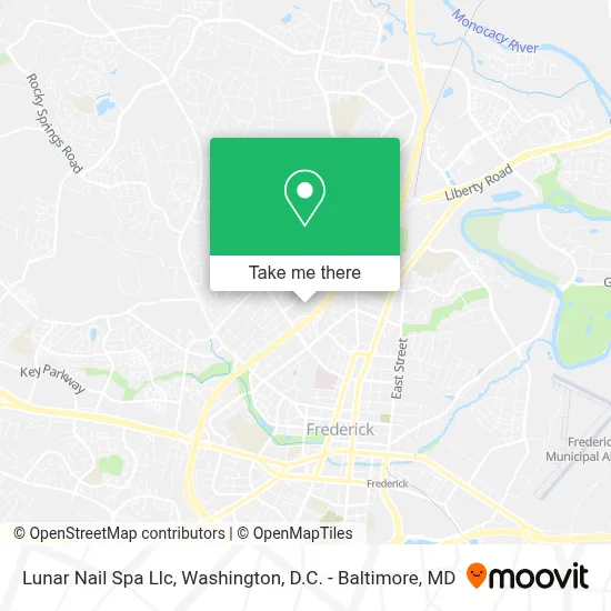 Lunar Nail Spa Llc map