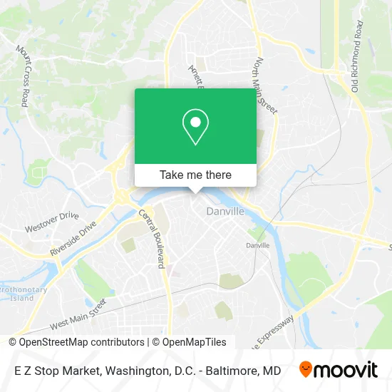 E Z Stop Market map