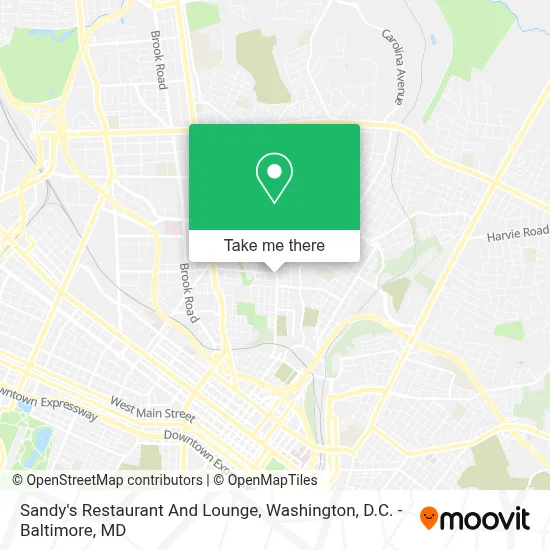Sandy's Restaurant And Lounge map