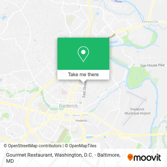 Gourmet Restaurant map