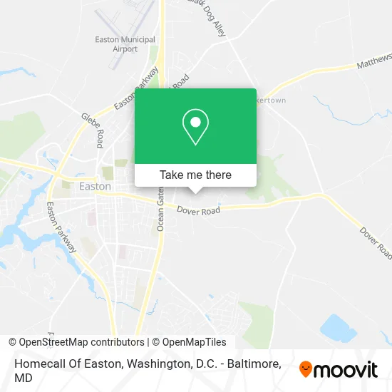Homecall Of Easton map