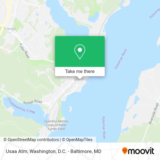 Usaa Atm map