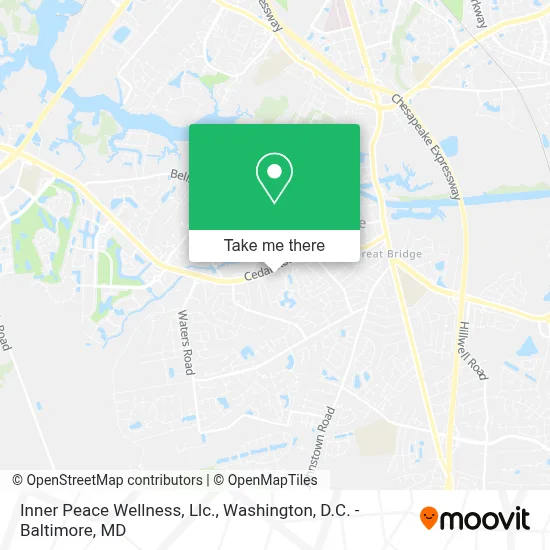 Inner Peace Wellness, Llc. map
