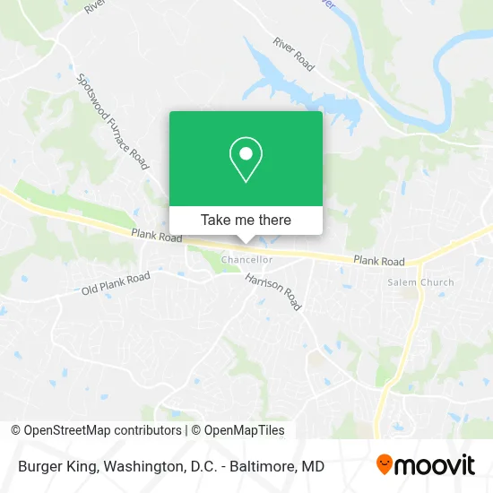 Burger King map