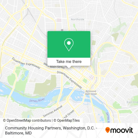 Community Housing Partners map