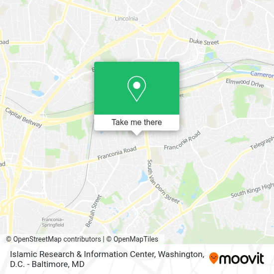 Islamic Research & Information Center map