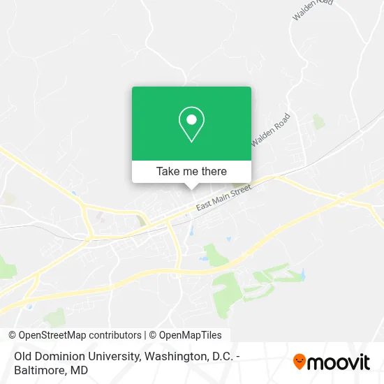 Old Dominion University map