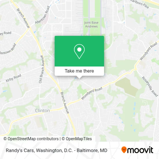 Randy's Cars map