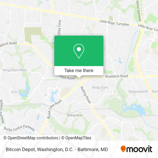 Bitcoin Depot map