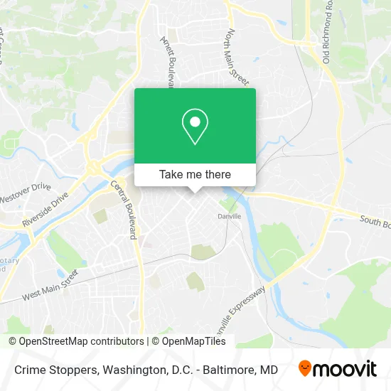Crime Stoppers map