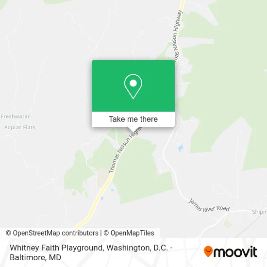 Whitney Faith Playground map