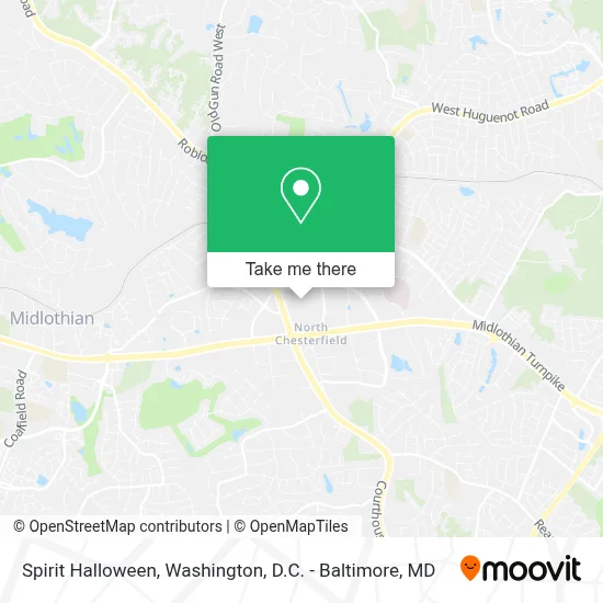 Spirit Halloween map