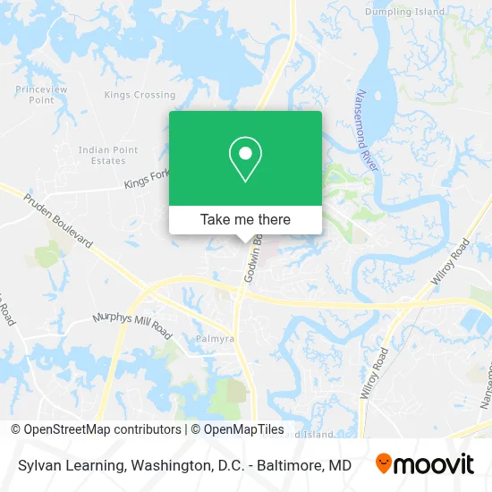 Sylvan Learning map