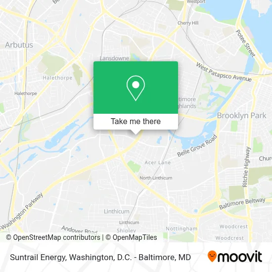 Suntrail Energy map