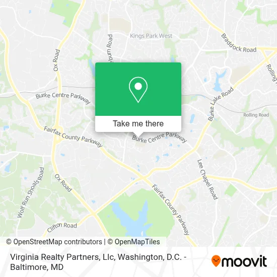Virginia Realty Partners, Llc map