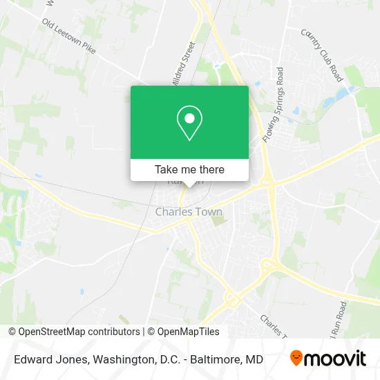 Edward Jones map