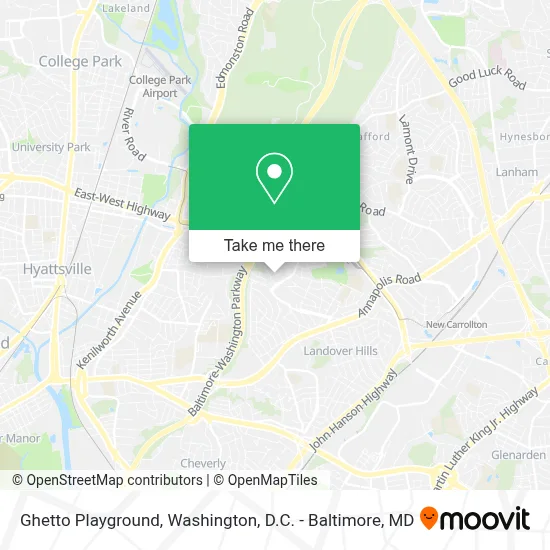 Ghetto Playground map