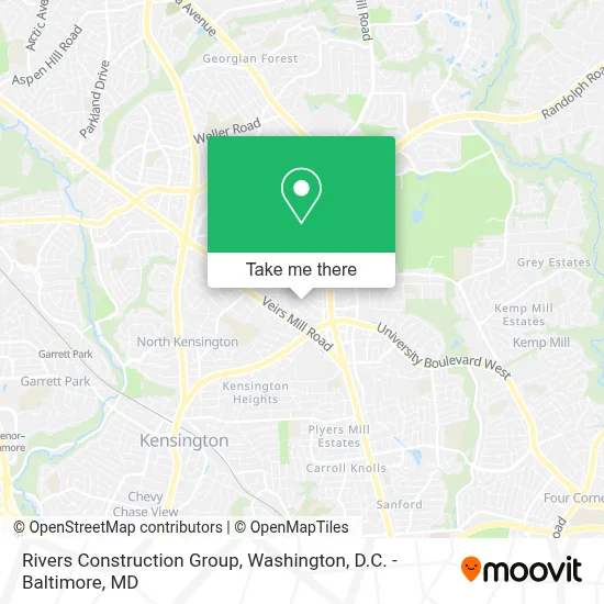 Rivers Construction Group map