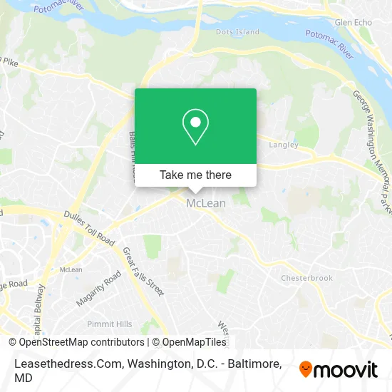 Leasethedress.Com map