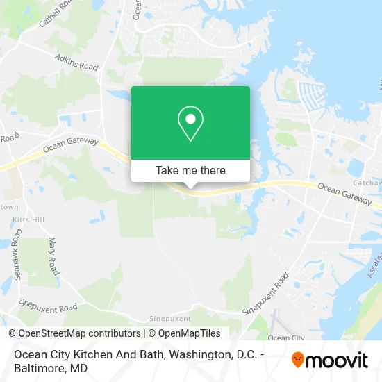 Ocean City Kitchen And Bath map