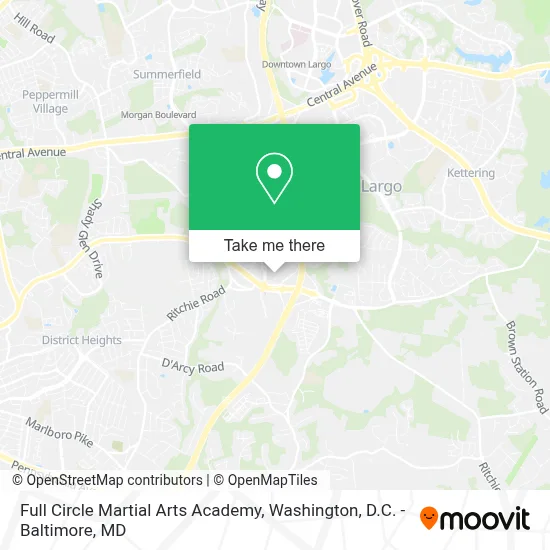 Full Circle Martial Arts Academy map