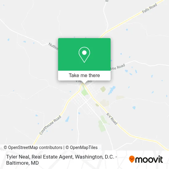 Tyler Neal, Real Estate Agent map