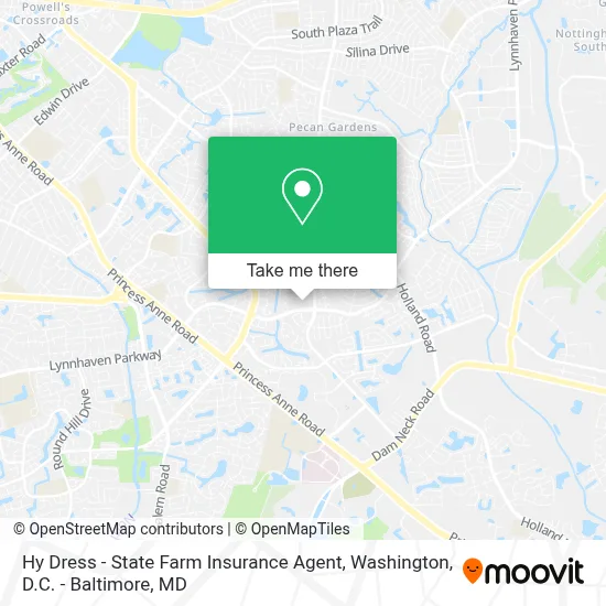Hy Dress - State Farm Insurance Agent map