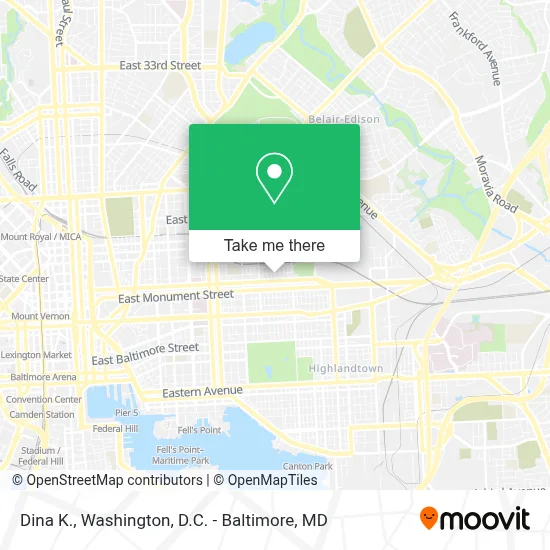 Dina K. map