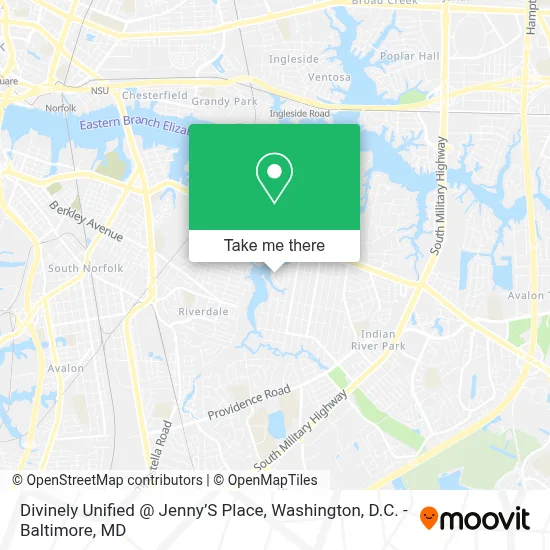 Divinely Unified @ Jenny’S Place map