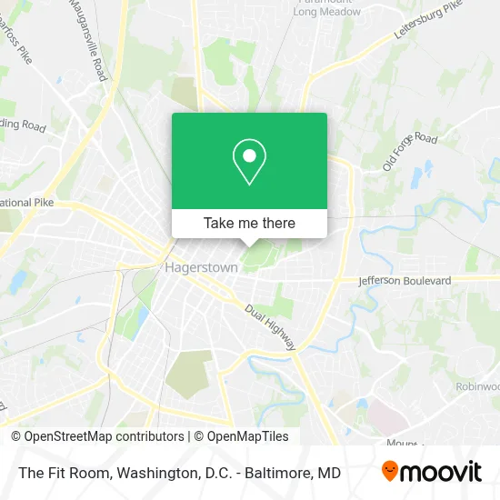 The Fit Room map