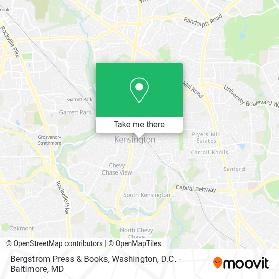 Bergstrom Press & Books map