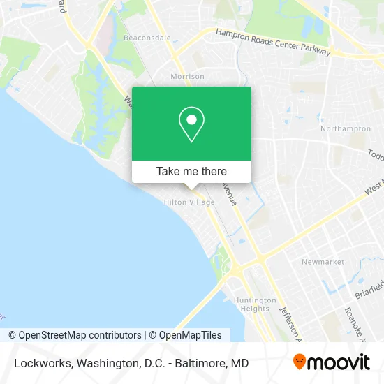 Lockworks map