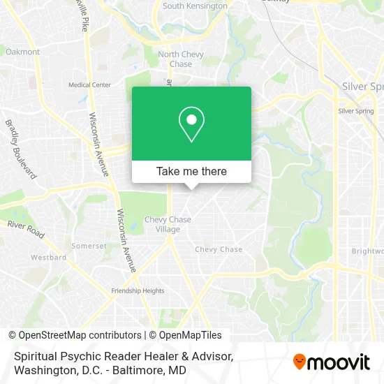 Spiritual Psychic Reader Healer & Advisor map