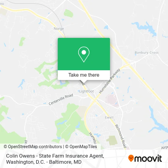 Colin Owens - State Farm Insurance Agent map