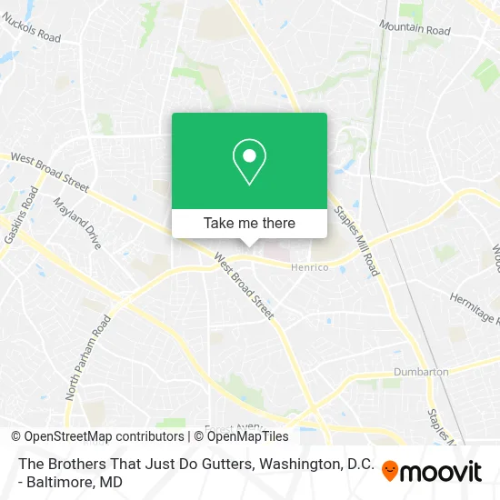 The Brothers That Just Do Gutters map