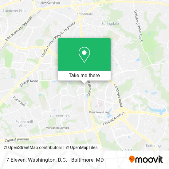 7-Eleven map