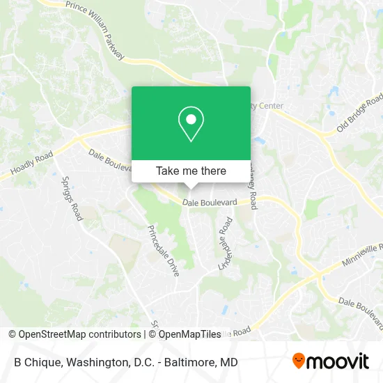 B Chique map