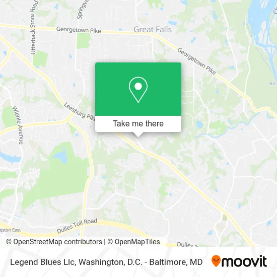 Legend Blues Llc map