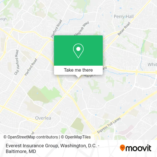 Everest Insurance Group map