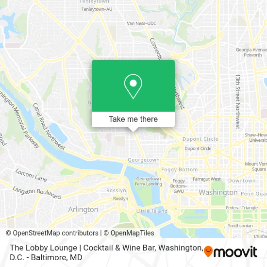 The Lobby Lounge | Cocktail & Wine Bar map