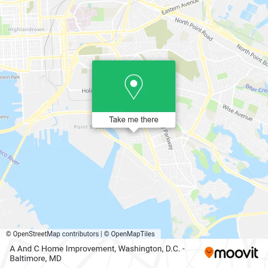 A And C Home Improvement map