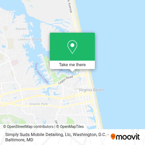 Simply Suds Mobile Detailing, Llc map