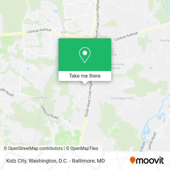 Kidz City map