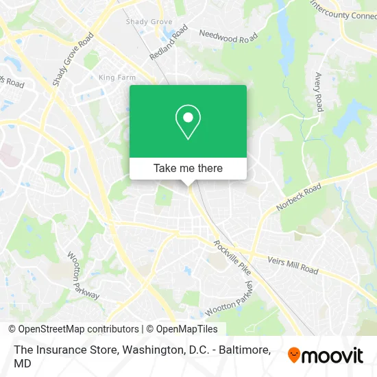 The Insurance Store map