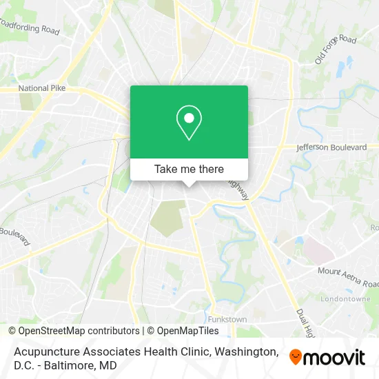 Acupuncture Associates Health Clinic map