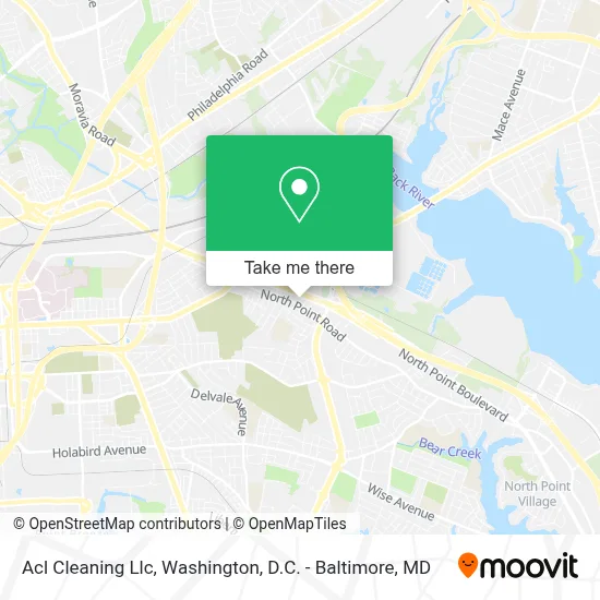 Acl Cleaning Llc map